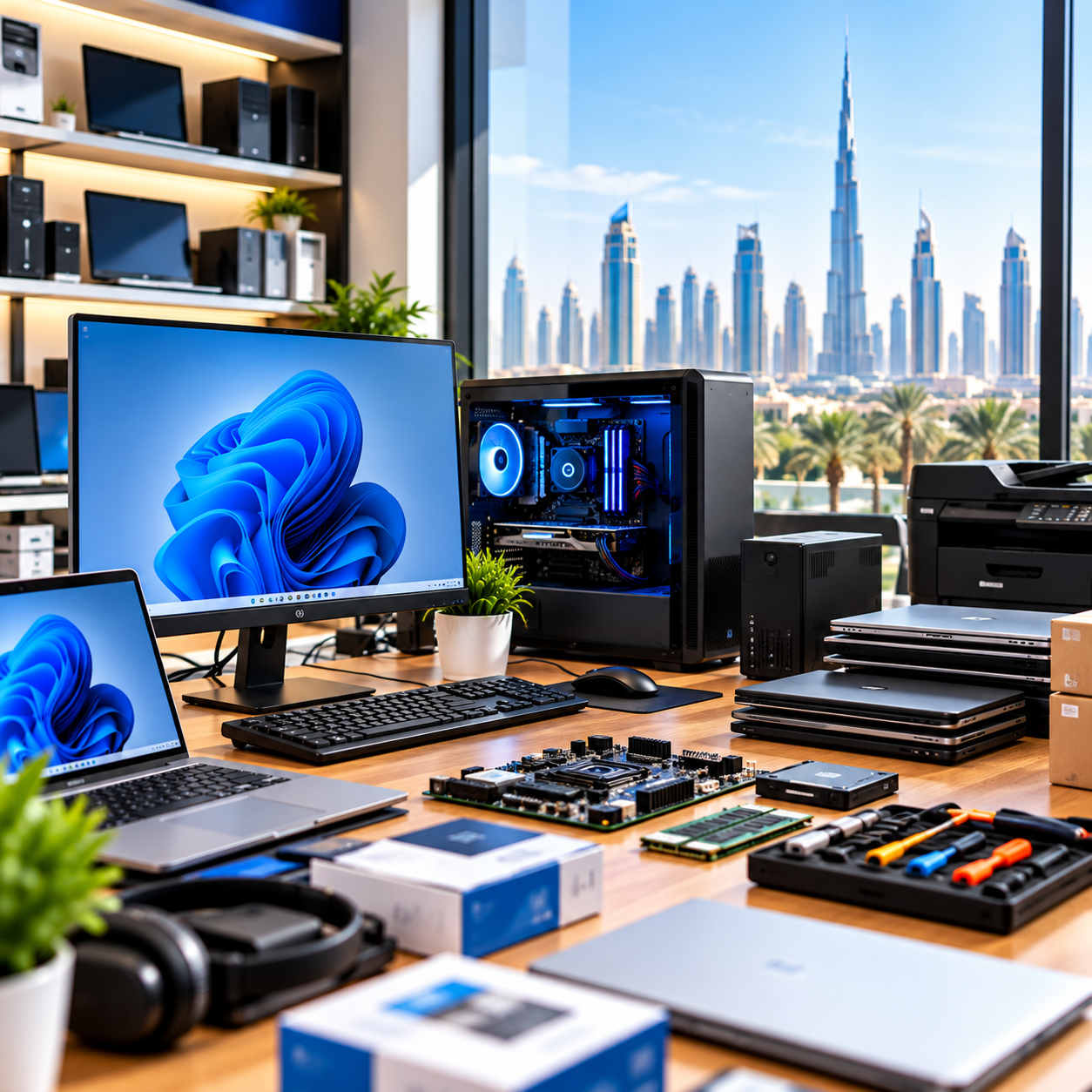 Computer sales, custom computer builds and IT support services